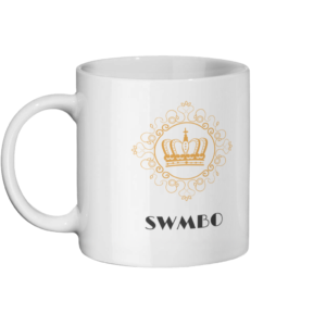SWMBO She Who Must Be Obeyed Mug Left Side